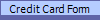 Credit Card Form